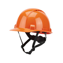 Orange Construction Helmet
