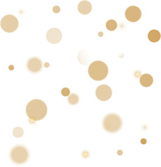 Golden Bokeh Background