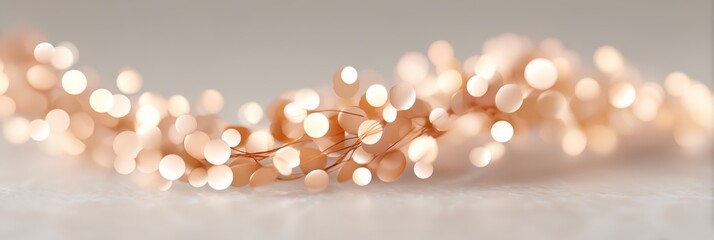 String of lights with a lot of small dots