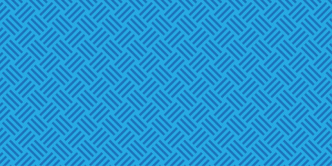 seamless blue pattern texture repeat grid triangle square geometric type cube fabric pattern shapes cover template design.	