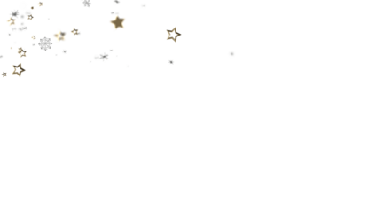 Elegant design with gold stars and sparkles, perfect for holiday cards, invitations, and celebrations.