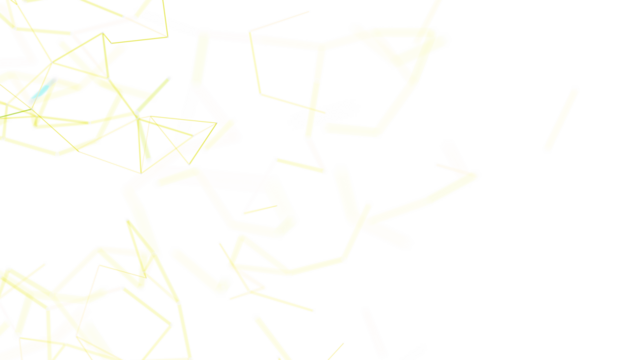 Modern abstract geometric illustration with connection and technology concept. Ideal for business and science projects. Light green lines on whi