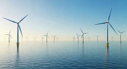 Offshore Wind Turbines in Calm Waters: Sustainable Energy Generation for a Greener Future