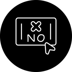 No Decision Icon