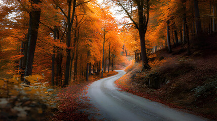 autumn in the forest