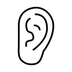 Hearing voices icon vector image. Can be used for Psychology.