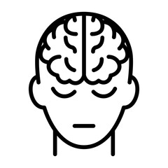 Psychology icon vector image. Can be used for Psychology.