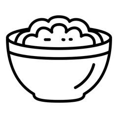 Vegetarian Food icon vector image. Can be used for Nutrition.