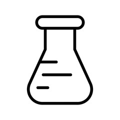 Beaker icon vector image. Can be used for Laundry.