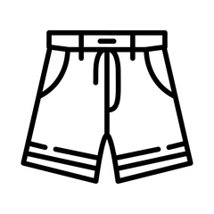 Shorts icon vector image. Can be used for Laundry.