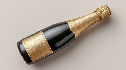 Celebration in style with a sparkling champagne bottle ready to enhance any festive occasion. National Champagne Day
