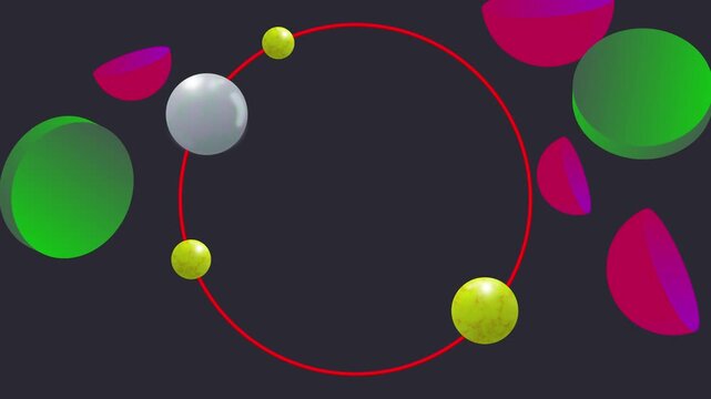 creative coding animation, likely created using CSS or a similar web development technology