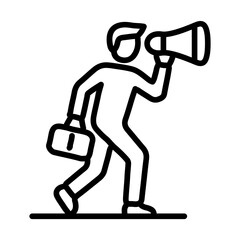 Evacuation Team icon vector image. Can be used for Public Services.