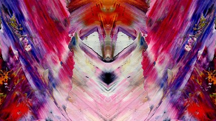 Abstract art background . Hand painting artwork on canvas .