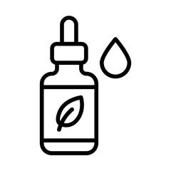 Hair Serum icon vector image. Can be used for Cosmetology.