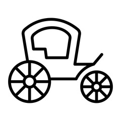 Carriage icon vector image. Can be used for Maternity.
