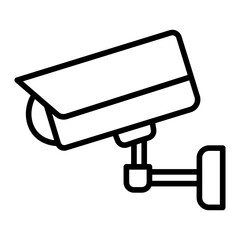 Security Footage icon vector image. Can be used for Crime Investigation.
