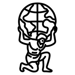 Atlas icon vector image. Can be used for Geography.