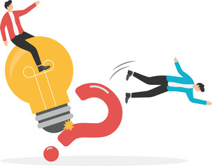 Exploiting retail investors in the market, trade barriers from influencers, business competition concept. 

