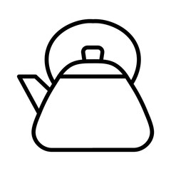 Tea Kettle icon vector image. Can be used for Nursing Home.