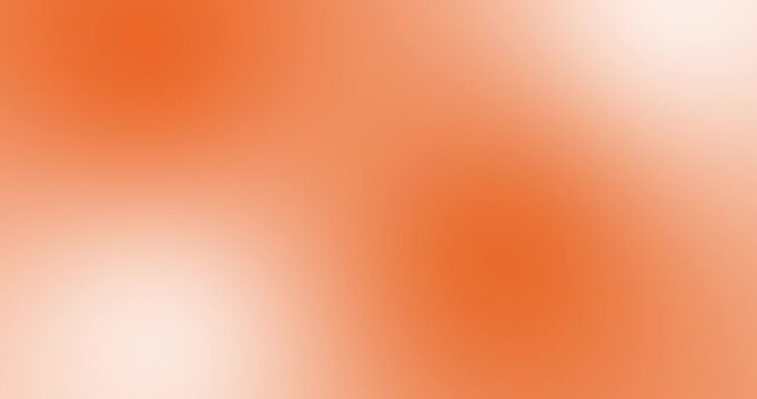 Aperol orange sunset coral abstract background video. Vibrant warm color gradient blend with smooth glow and soft blur texture. Radiant summer citrus tones. Minimal elegant backdrop loop for motion
