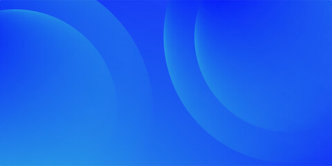 Abstract background blue with dynamic circle shape elements. Trendy and modern geometric gradient background. Vector Illustration