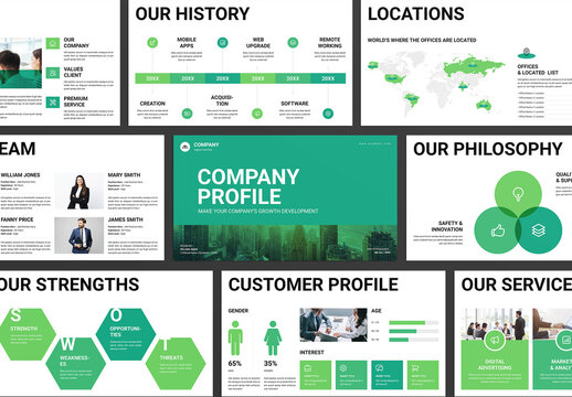Company Profile Presentation Template