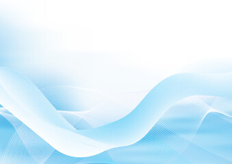 Obraz premium Abstract vector blue background design