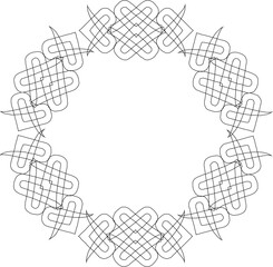 sketch vector illustration silhouette design icon symbol ornament decoration decoration mandala abstract modern classic vintage ethnic symmetric 