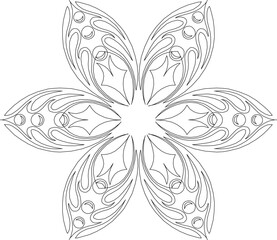 sketch vector illustration silhouette design icon symbol ornament decoration decoration mandala abstract modern classic vintage symmetric 