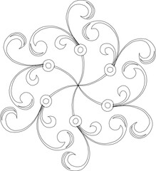 sketch vector illustration silhouette design icon symbol ornament decoration decoration mandala abstract modern classic vintage ethnic traditional symmetric 