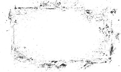 Monochrome grunge rectangles with worn texture effect, Dirty grunge background with vintage worn pattern