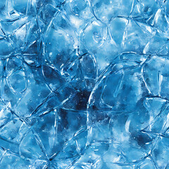 Ice background design, seamless all sides