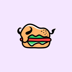Beef and bull Burger Logo.eps