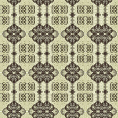 Seamless Vintage Geometric Pattern Background | Retro Ornamental Wallpaper Texture