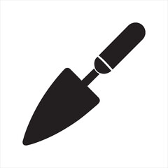 Trowel Masonry Icon Vector Illustration