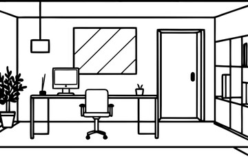 Modern Office Workspace Interior Design