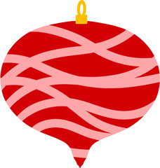 크리스마스 트리 장식 부드러운 곡선