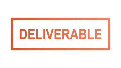 DELIVERABLE