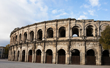 Fototapeta premium arènes romaine de Nîmes