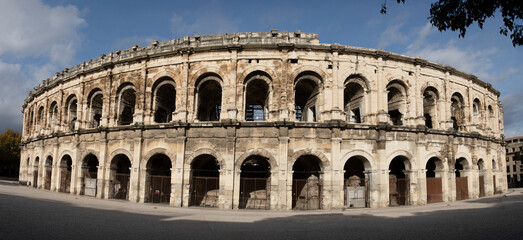 Naklejka premium arènes de Nîmes