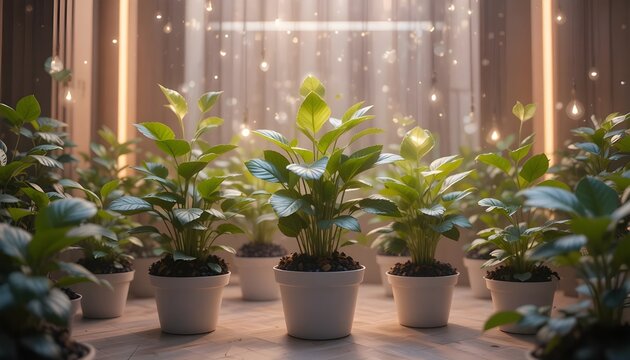 &ldquo;Bioengineered plants that purify air and emit soothing light for mental health therapy.&rdquo;
