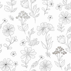 seamless floral background