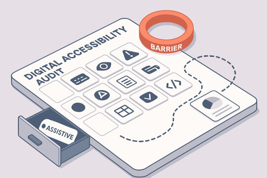 Digital accessibility audit: identifying barriers and enhancing assistive features