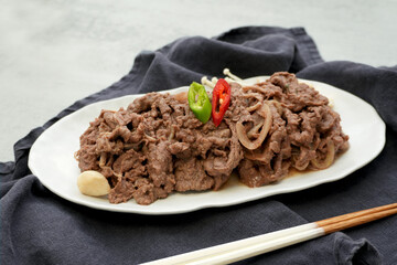 Beef Bulgogi
소불고기