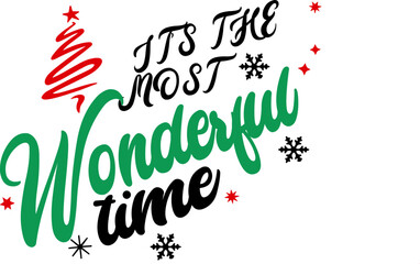 Wonderful Time Svg,Merry Christmas Svg,Christmas Time Svg