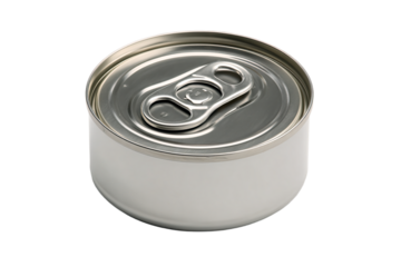 a can of soda with a metal lid