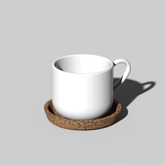 white mug photograpich