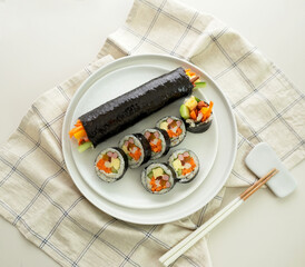 rice roll
김밥
