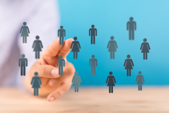 Concept of team, network, connection, and social. Symbolic of community and collaboration, ideal for business a